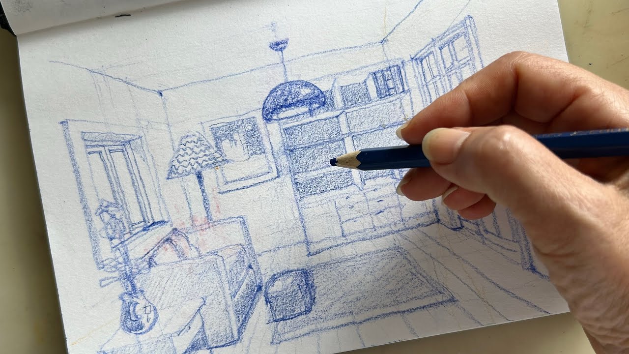 One Point Perspective PART 2 .