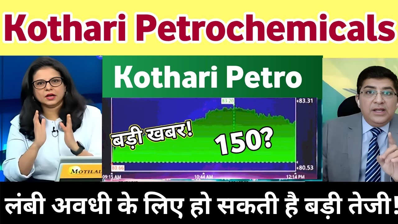 Kothari petrochemicals share latest news | kothari petrochemicals share analysis 23 July 2026