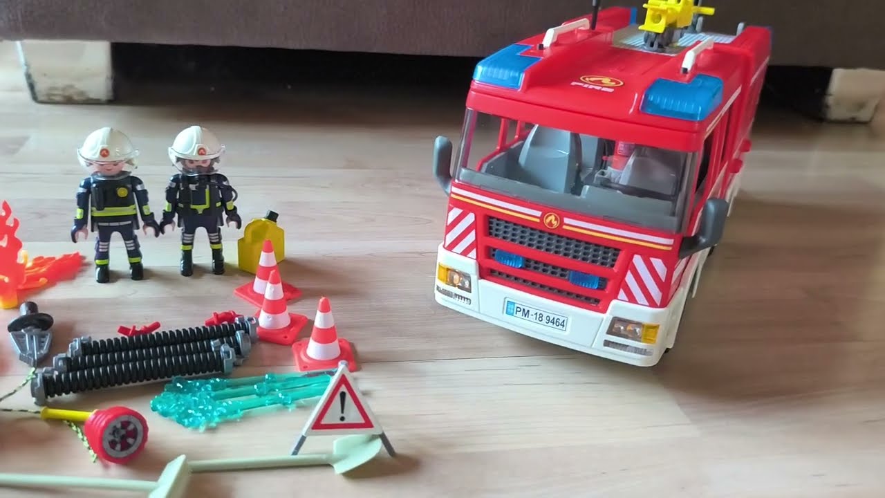 Vorstellung Playmobil 9464 Feuerwehr-Rüstfahrzeug, Neuheit 2018