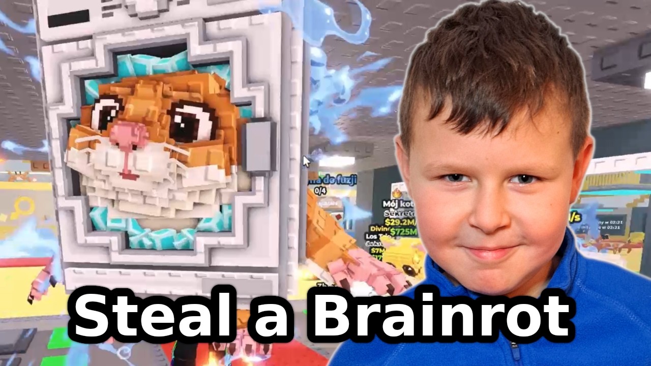 Gram na update w Steal a Brainrot , czy zdobyłem fajne brainroty. Update 22.02.2026