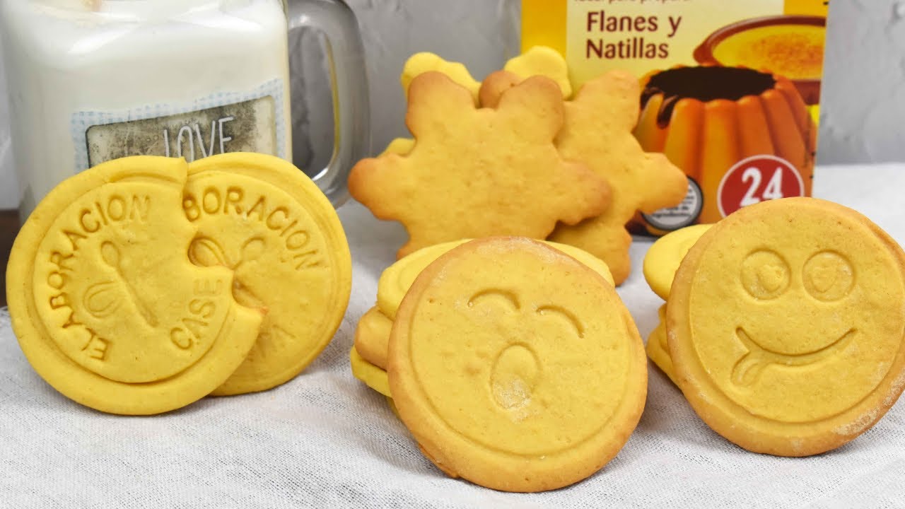 Galletas de natillas las galletas más ricas que probarás