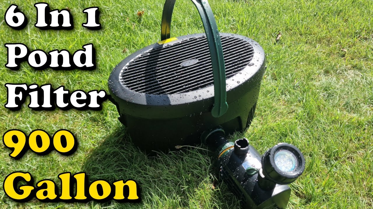 REVIEW Pennington Aquagarden 6 in 1 900 Gallon Pond Filter | Blagdon 9000