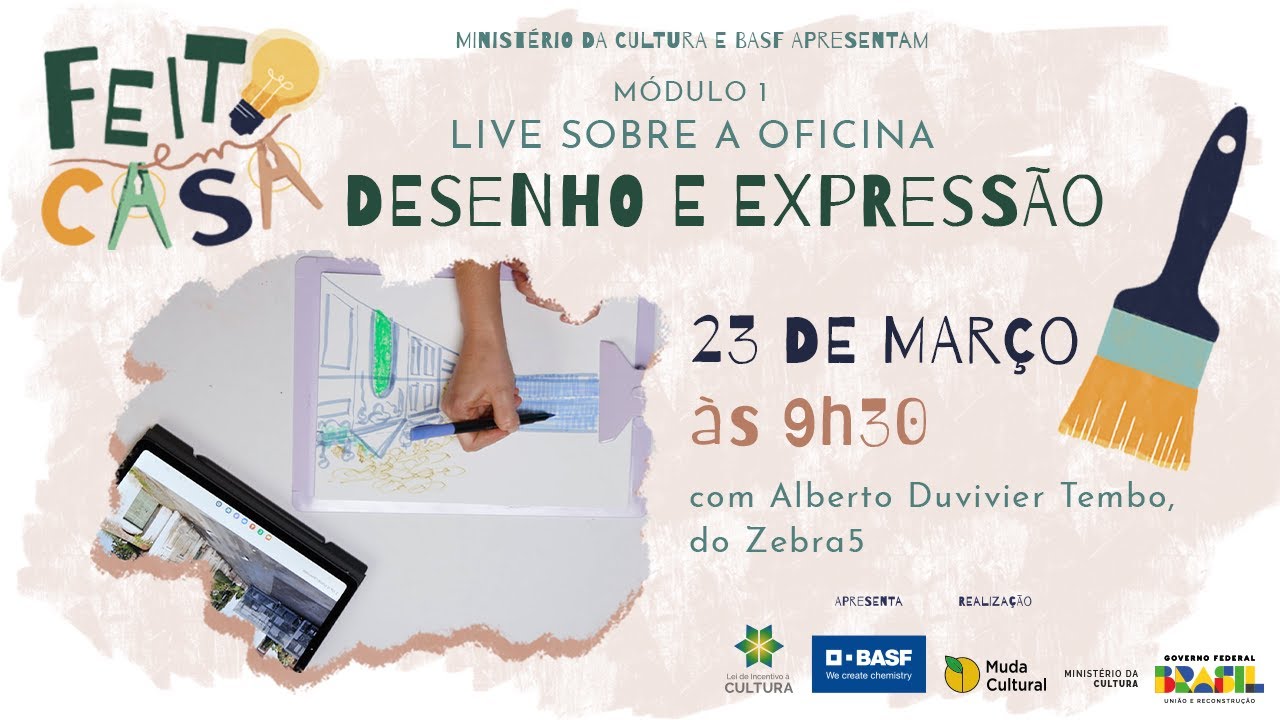Live - M101 | Desenho e Expressão | Feito em Casa