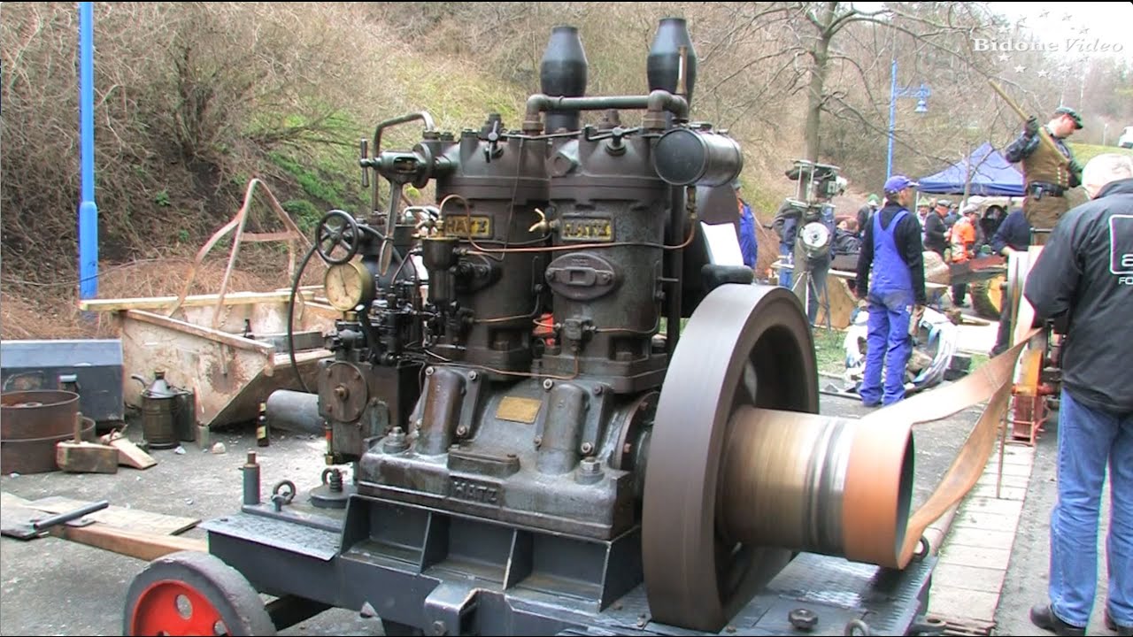 Unterwellenborn - größtes Stationärmotoren Treffen Deutschlands  5-6 Stationary Engine Rally