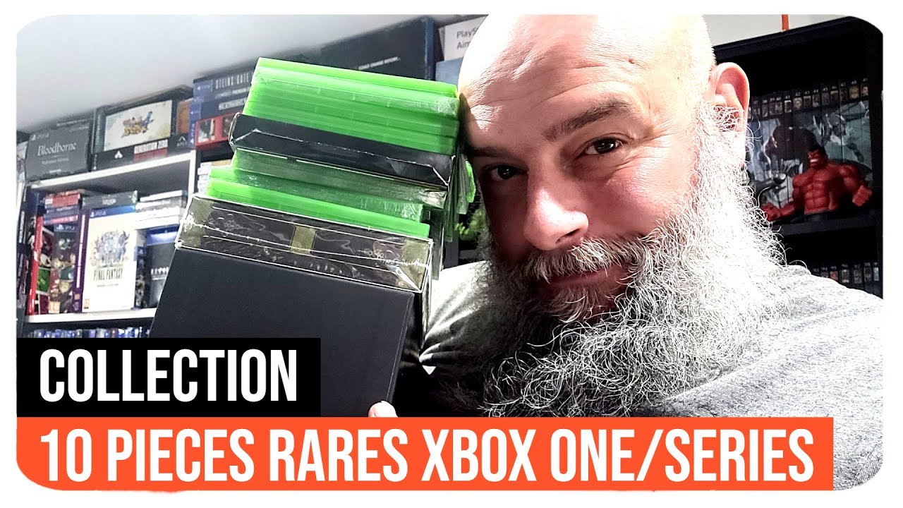 10 PIECES RARES DE MA COLLECTION XBOX ONE/SERIES !