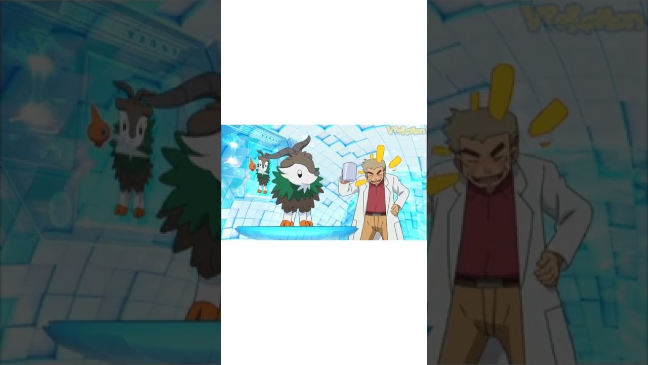 Skiddo Attacks On Professor Oak | Professor Oak Funny Moment#shorts