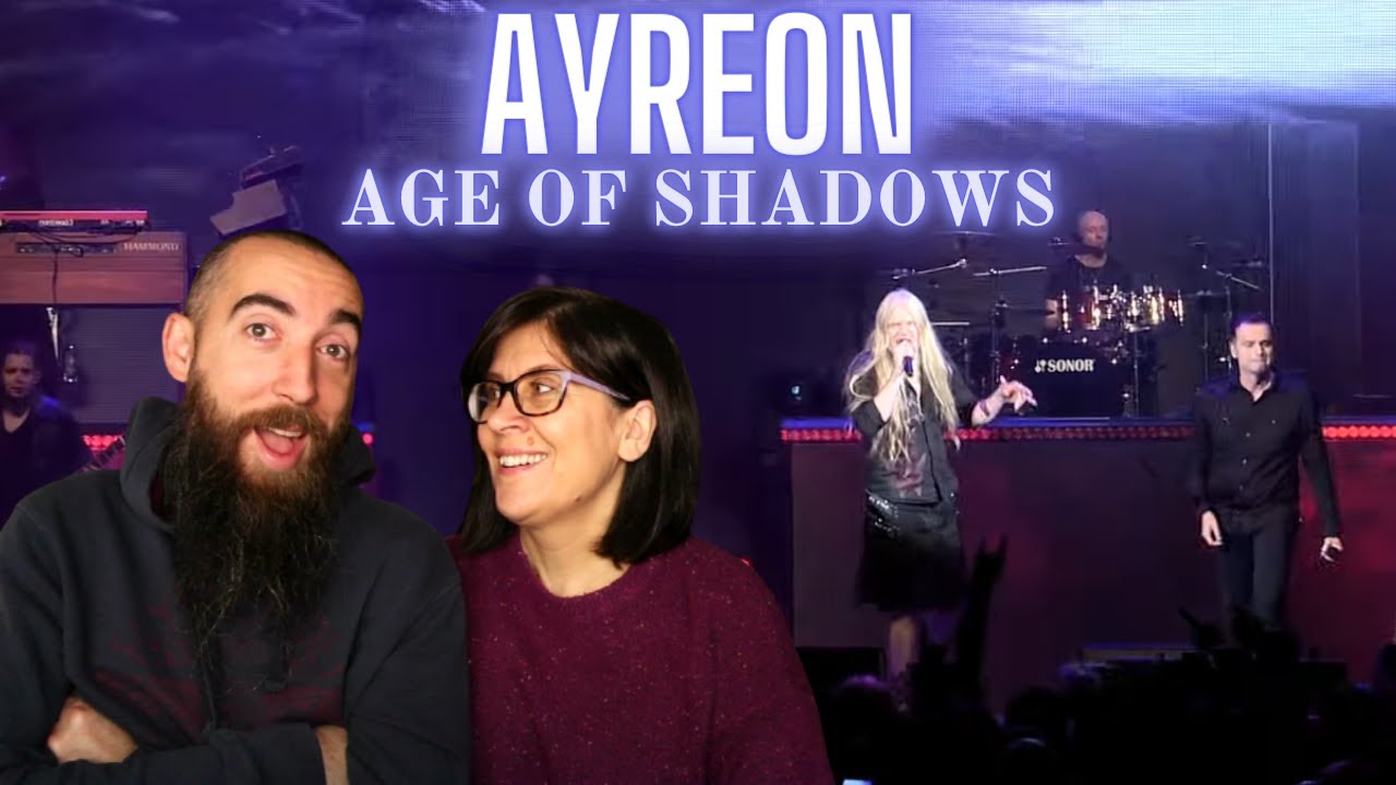 Ayreon - Age Of Shadows  (REACTION) with my wife