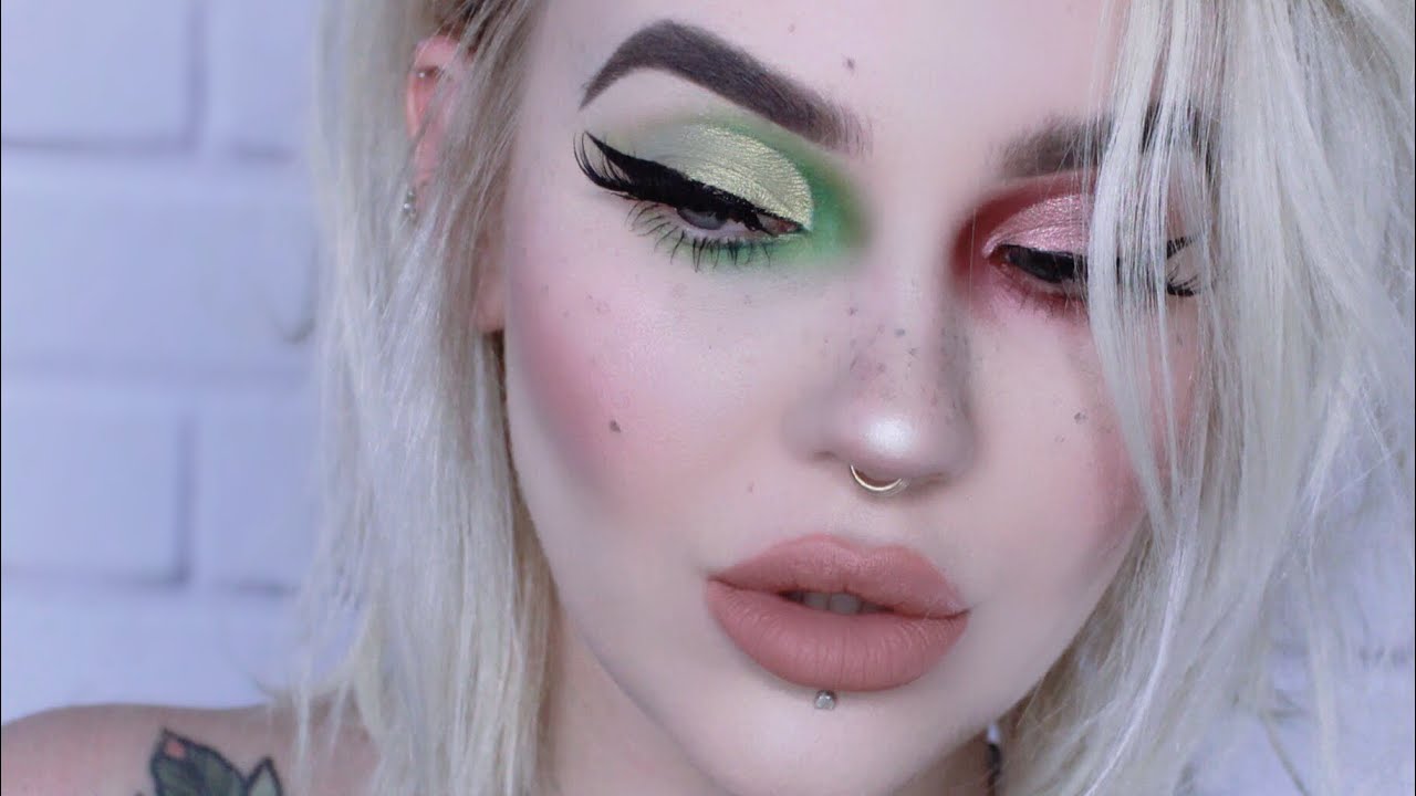 grungy gucci holiday makeup tutorial / chatty full face