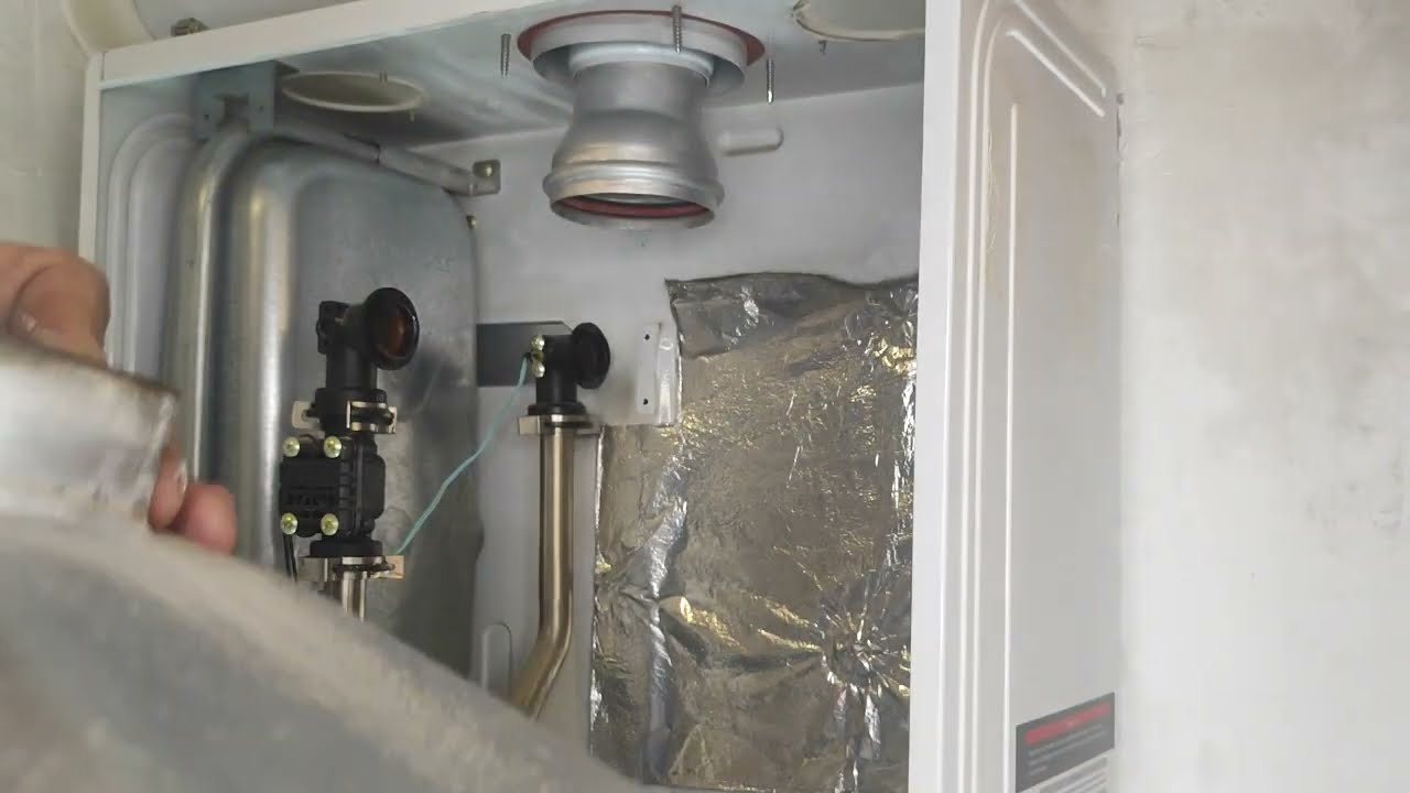 Navien Deluxe как снять теплообменник - просто!