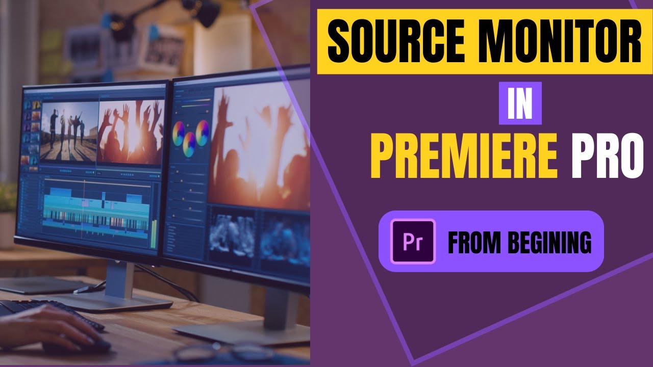 How to Edit Video Clips with Source Monitor | Adobe Premiere Pro Tutorial (For Beginners)