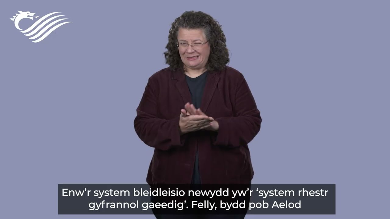 Sut mae'r system bleidleisio’n gweithio? | Senedd