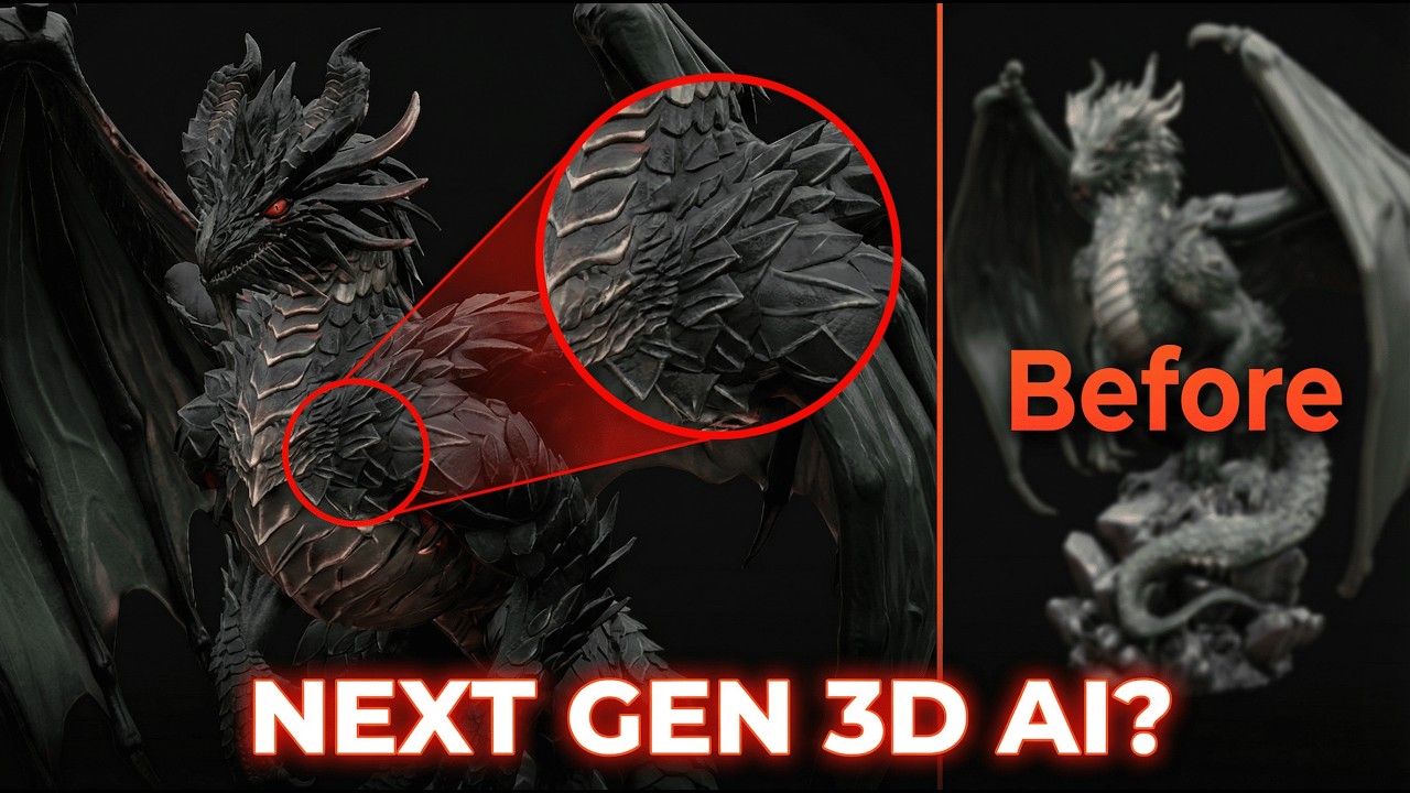 Hitem3D 2.0 Update: Retopology, Better Textures & Geometry Fidelity