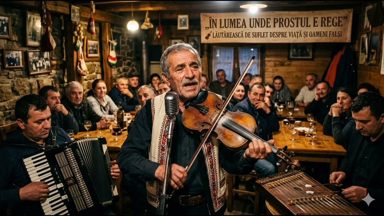 În lumea unde prostul e rege 🎻 | Lăutărească de suflet despre oameni falși