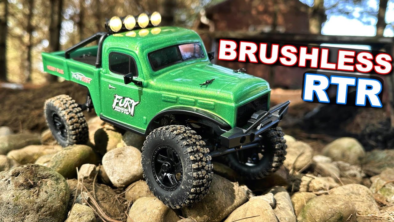 MOST IMPRESSIVE RC Mini Crawler We Own! - Furitek FX118 Fury Wagon