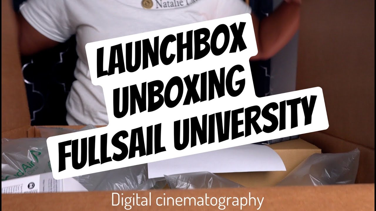 Digital Cinematography Launchbox Unboxing|Fullsail University             (DCBS-Bachelors Degree)