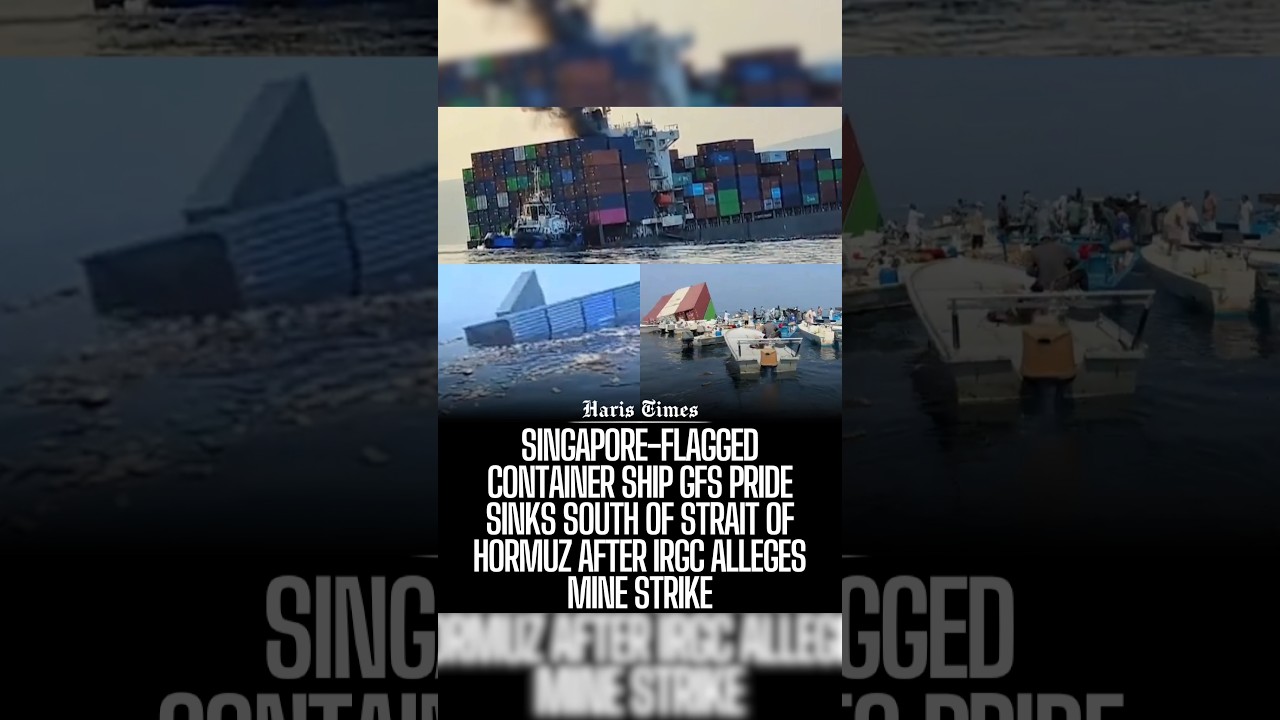 Container Ship GFS Pride Sinks South of Strait of Hormuz After IRGC Alleges Mine Strike
