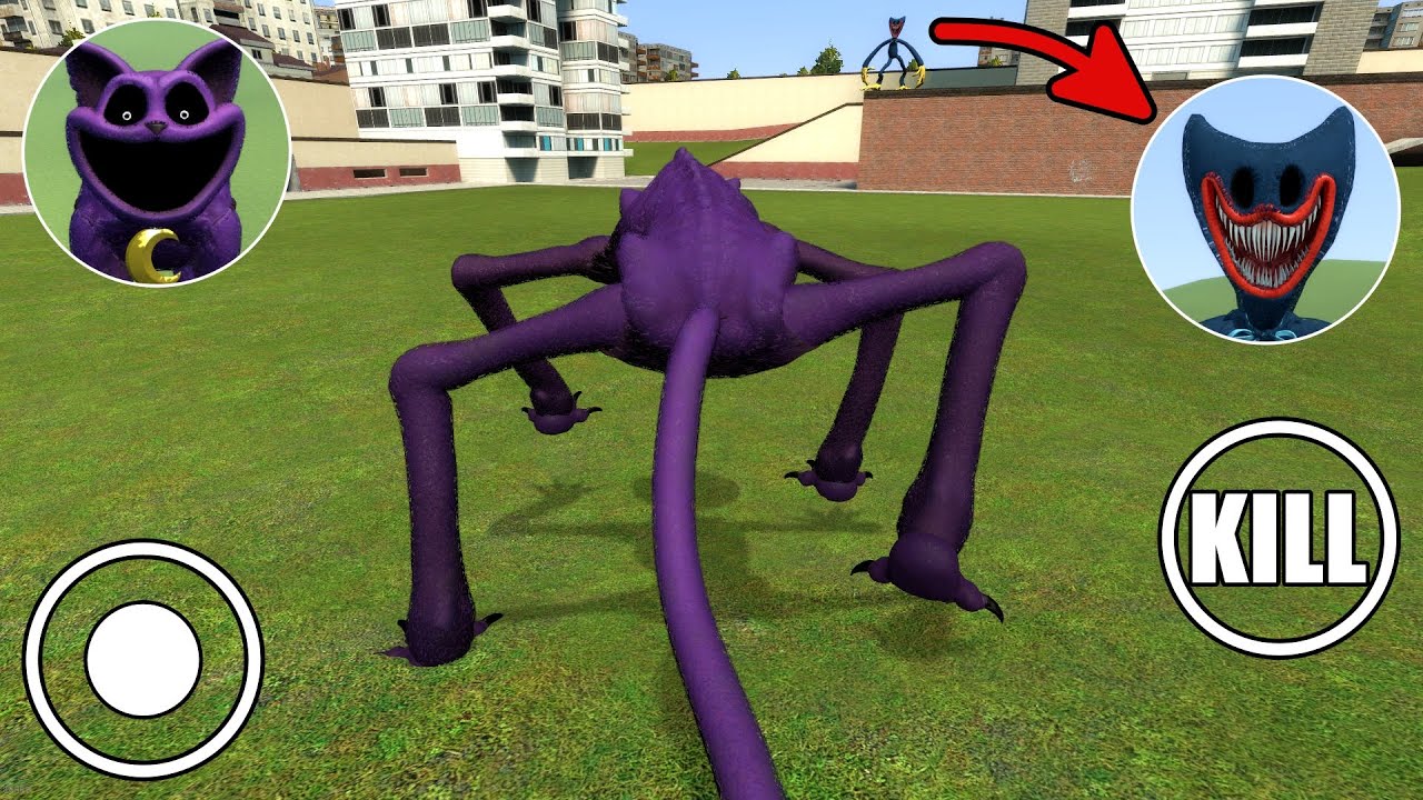 I BECAME a CATNAP vs NEW HUGGY WUGGY in Garry's Mod!