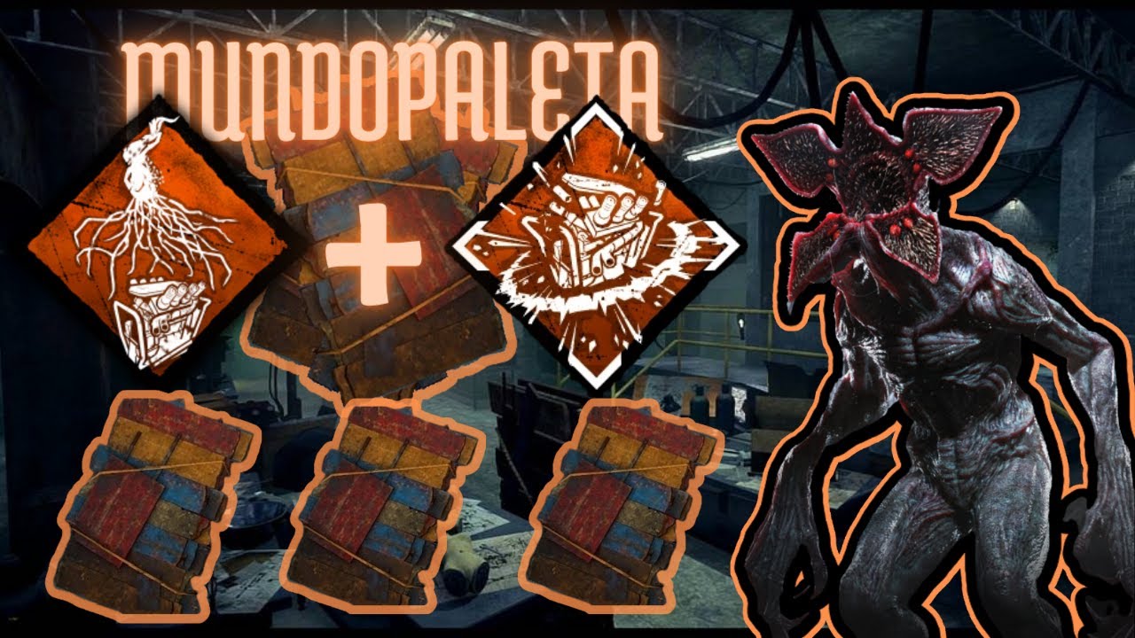 DBD: probando  combinación de perks en mundo paleta con Demogorgon