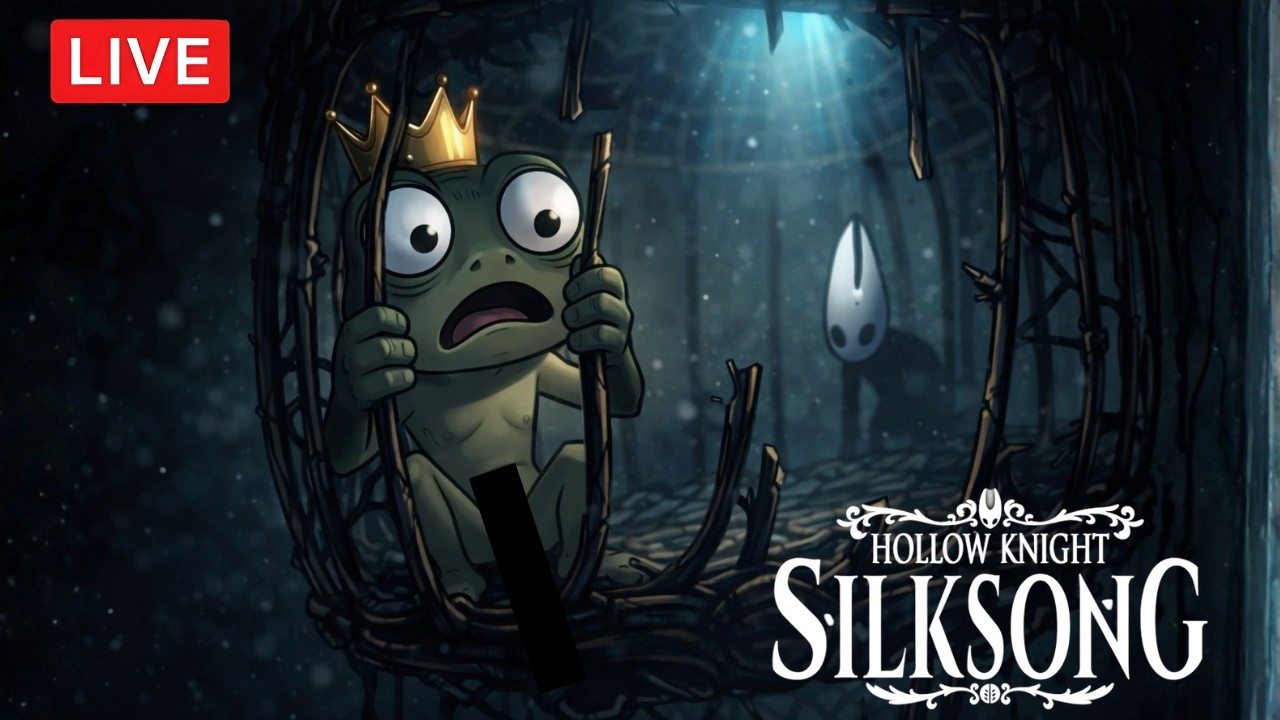 🔴 LIVE – First Time Playing Silksong… I Have No Idea What to Expect | Act 2 Begins
