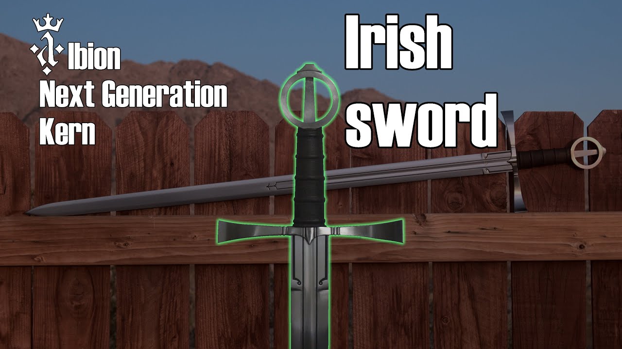 Dia dhuit! Iconic Irish sword - Albion Next Generation Kern - Oakeshott type XIX sword review