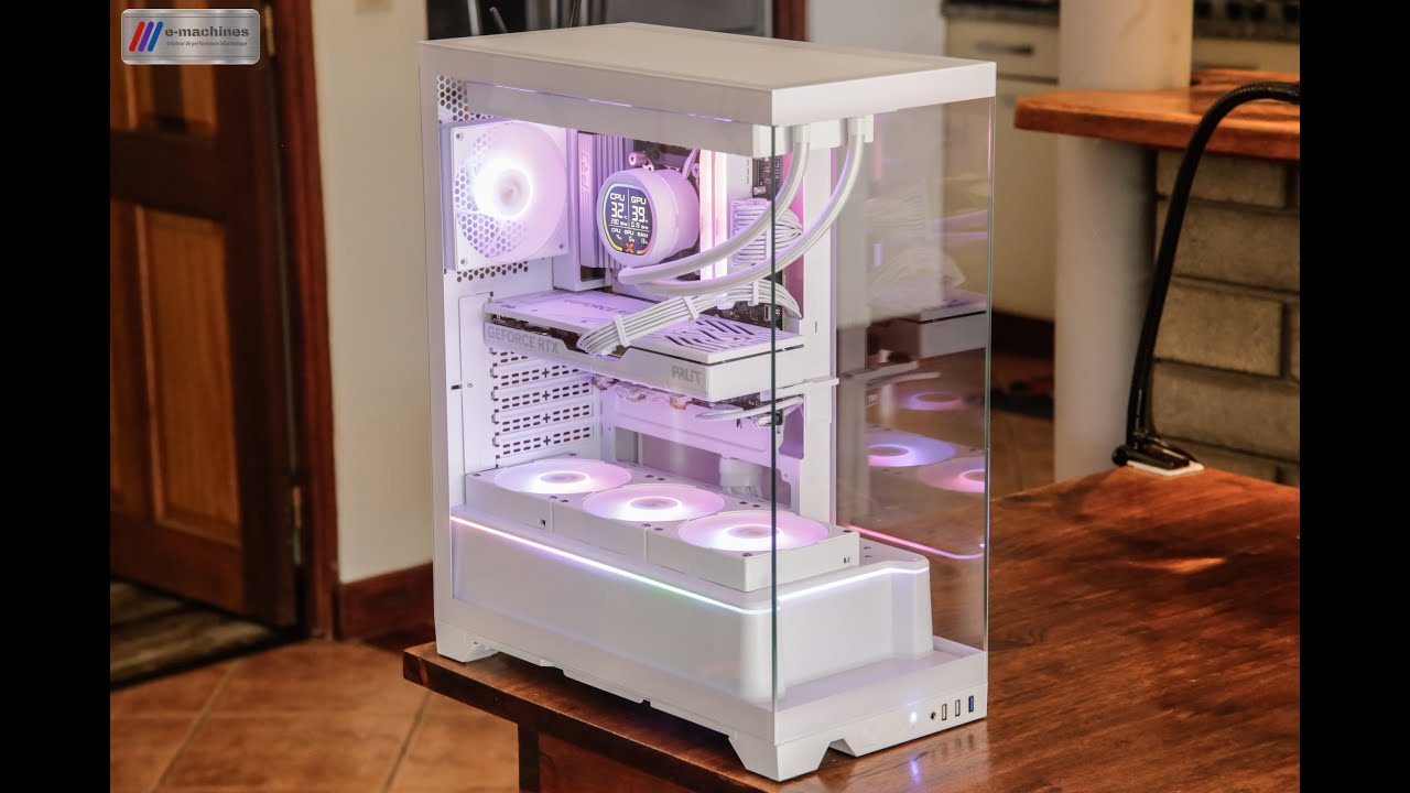 Tour Mars Gaming Prisma blanche Ryzen 7 8700F RTX 5070 Palit