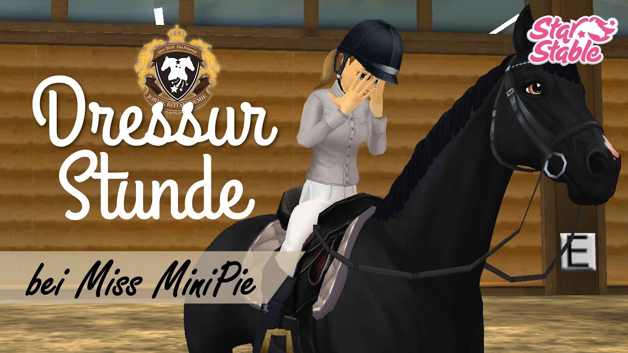 DressurStunde bei Miss MiniPie 🐴🏅 Star Stable Realistisches Roleplay RRP [DEUTSCH] Elsa Polarstar