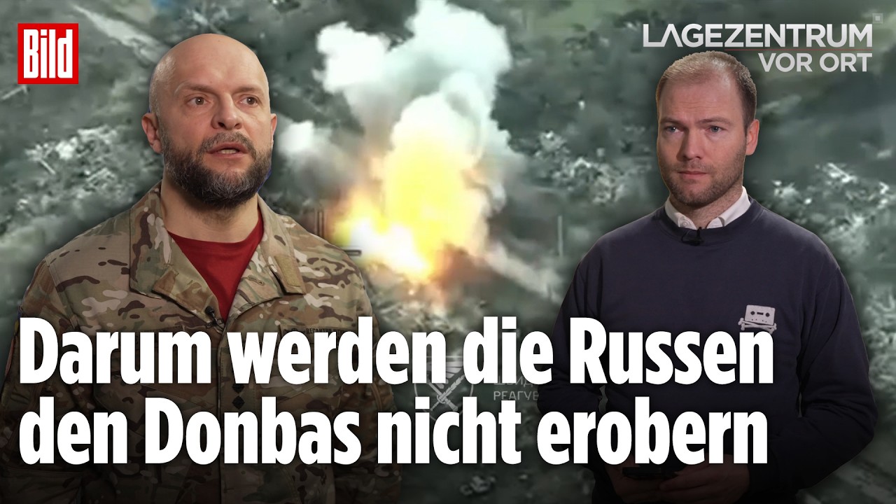 Ukraine-Oberst erkl&auml;rt Strategie f&uuml;r 2026 | BILD-Lagezentrum VOR ORT