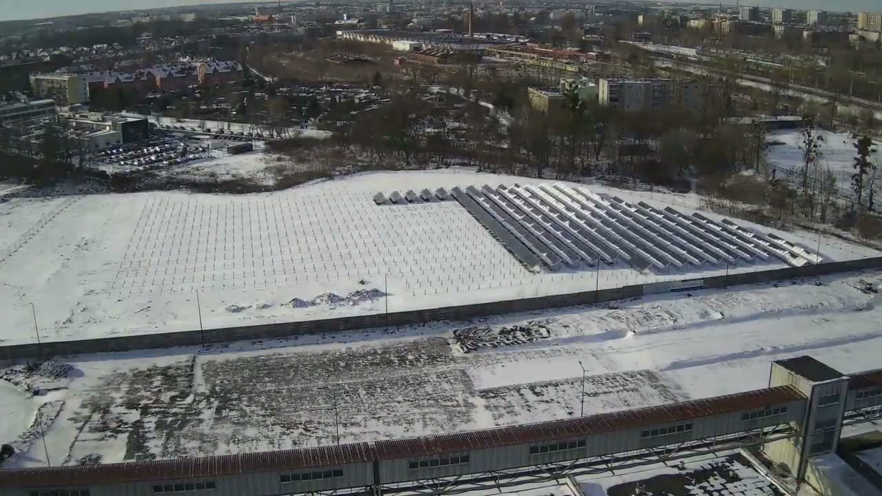 Budowa Parku Zielonej Energii #GLIWICE / wrzesień 2025 - luty 2026.