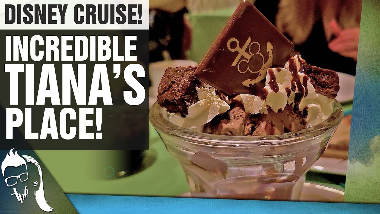 Tiana's Place Disney Cruise | INCREDIBLE Disney Wonder Food!