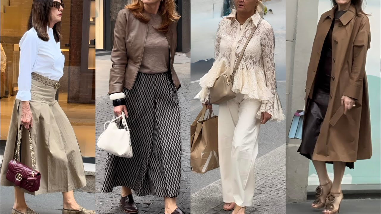 Sophisticated Spring Fashion in Milan | Classic Italian Women's Street Style
