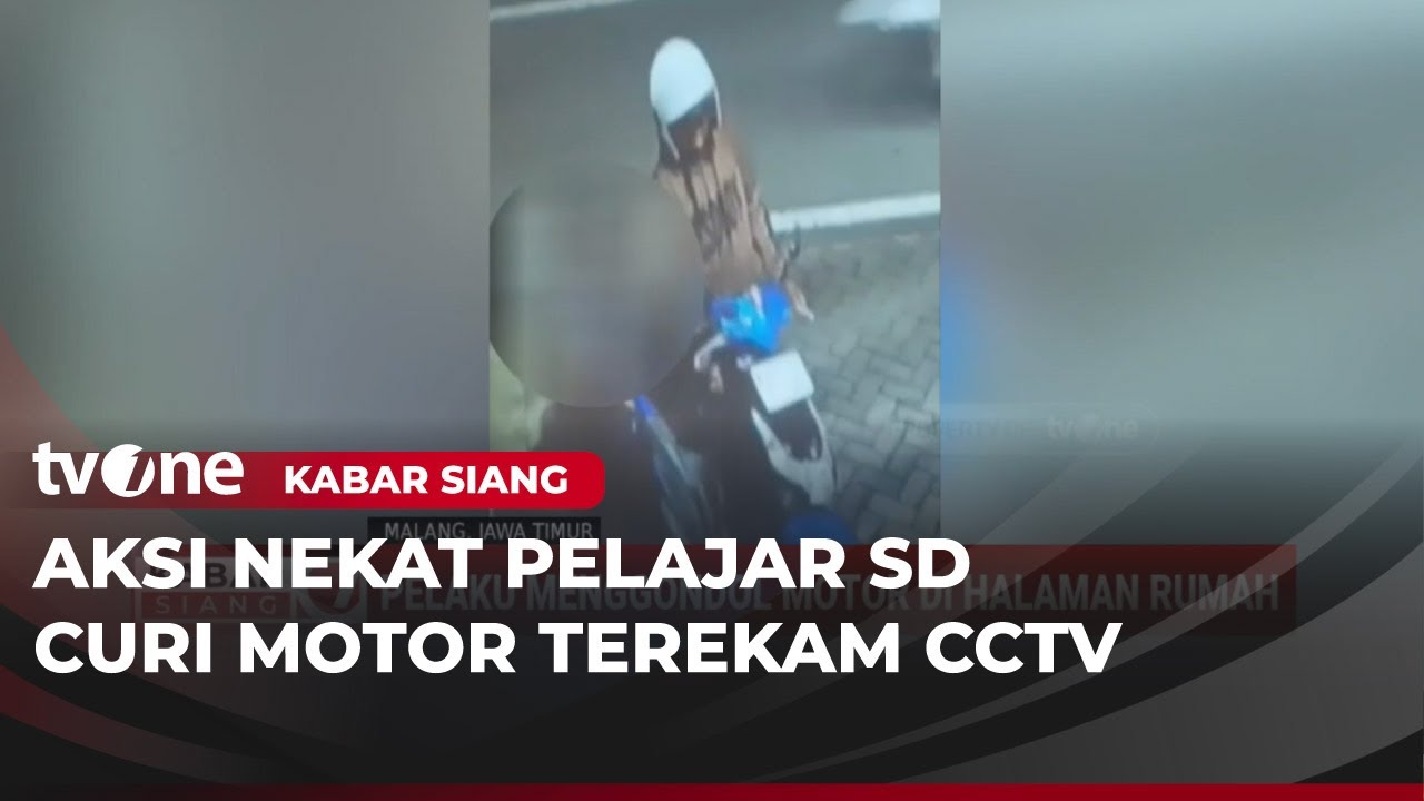 Pelajar SD Nekat Curi Motor, Ini Alasannya | Kabar Siang