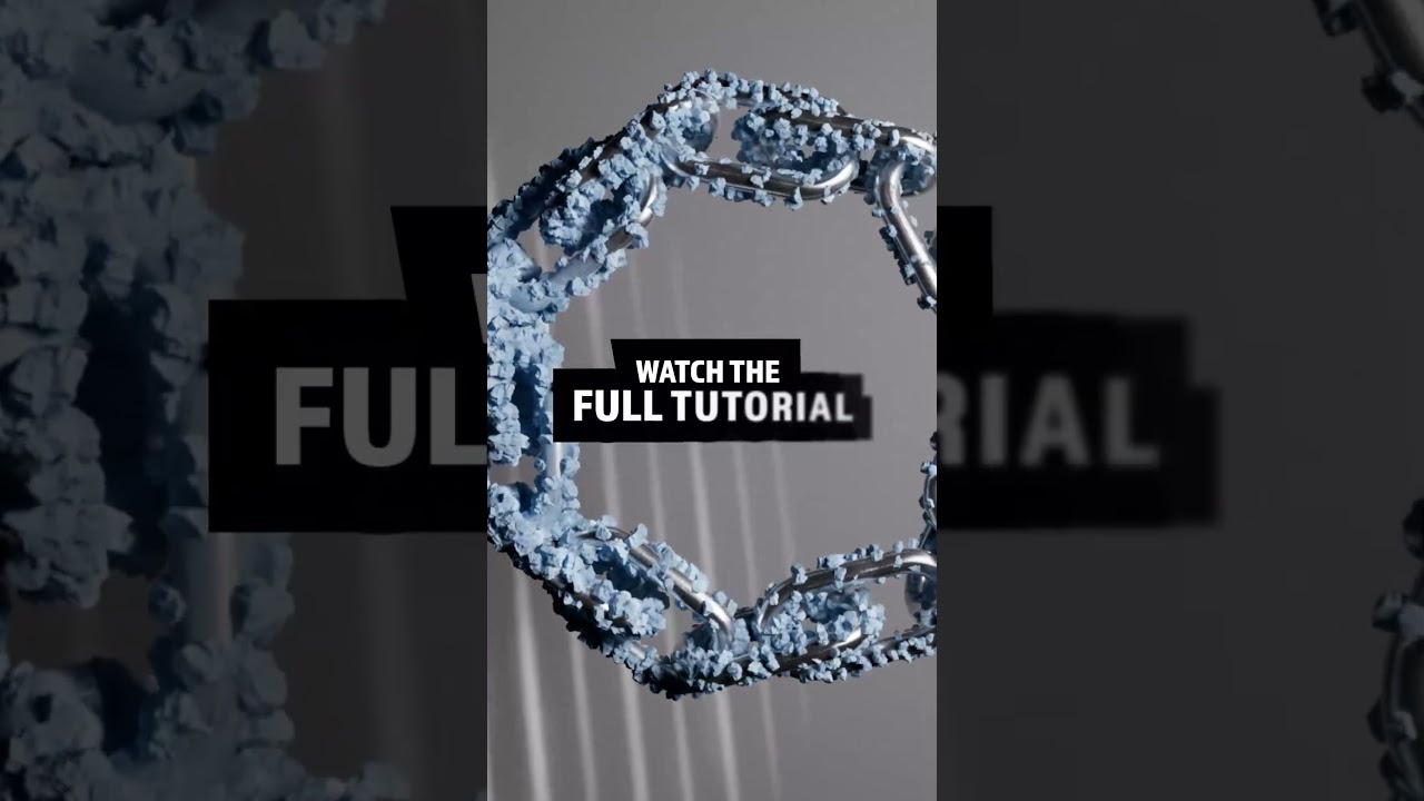 Growth and material transition - Cinema4D tutorial. #cinema4d #mograph #tutorial