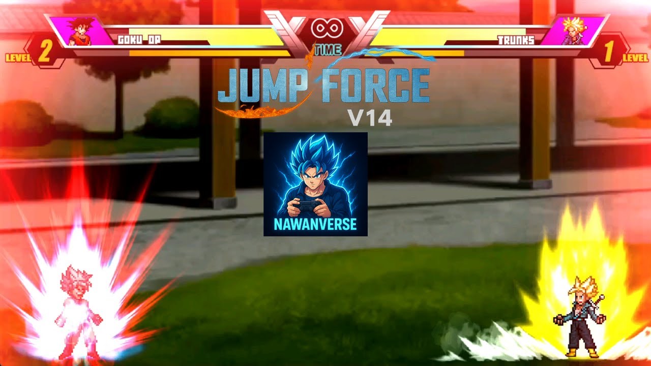 Jump Force Mugen V14 - Anime Battle Terheboh!! 🔥 Goku OP VS Trunks - Siapa Paling Kuat!?