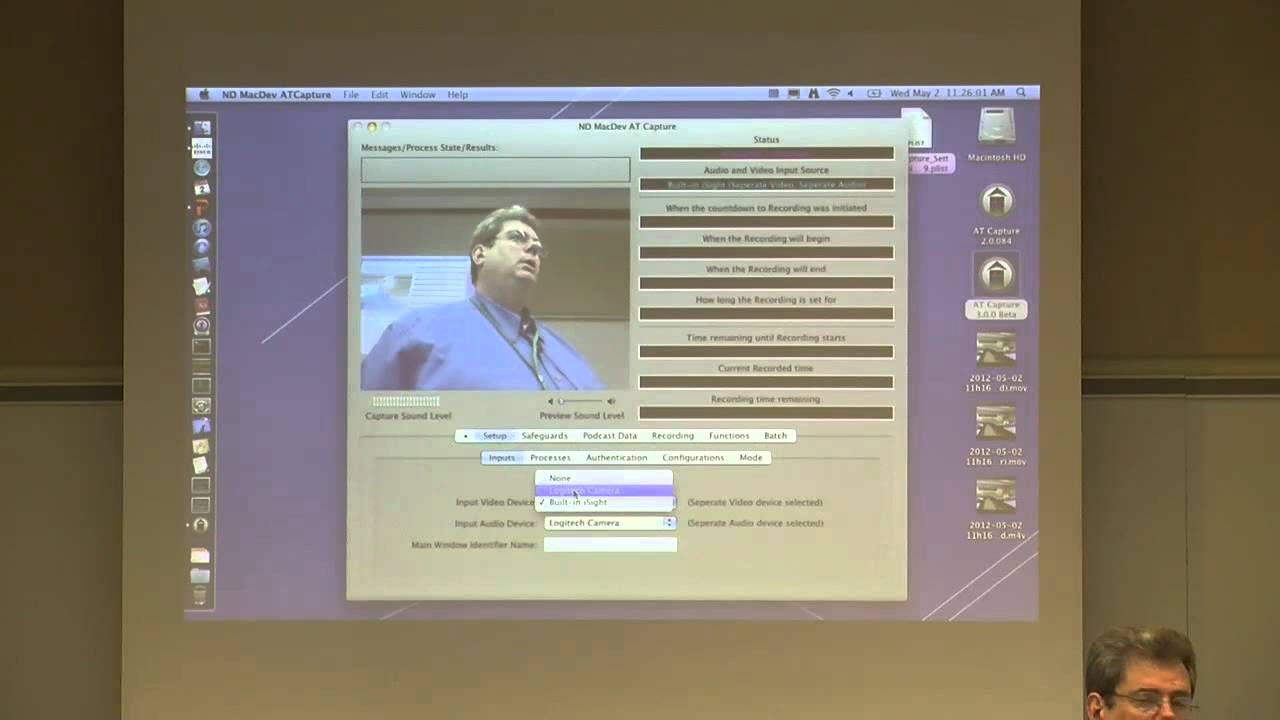 Low Cost Lecture Capture System