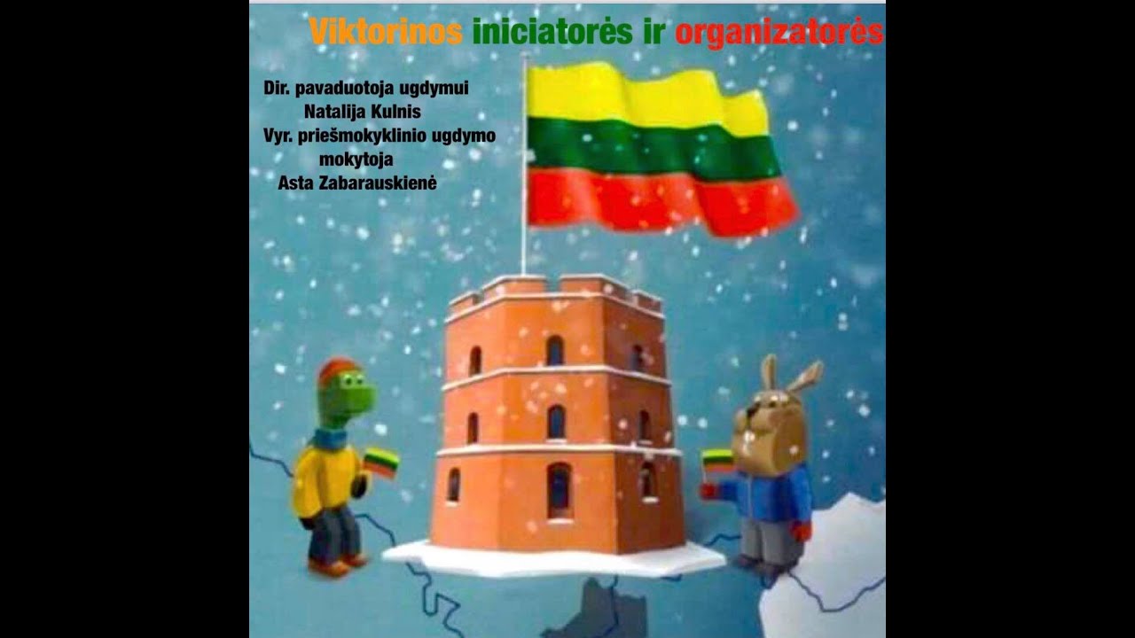 Viktorina ,,Aš pažįstu Lietuvą 2021''