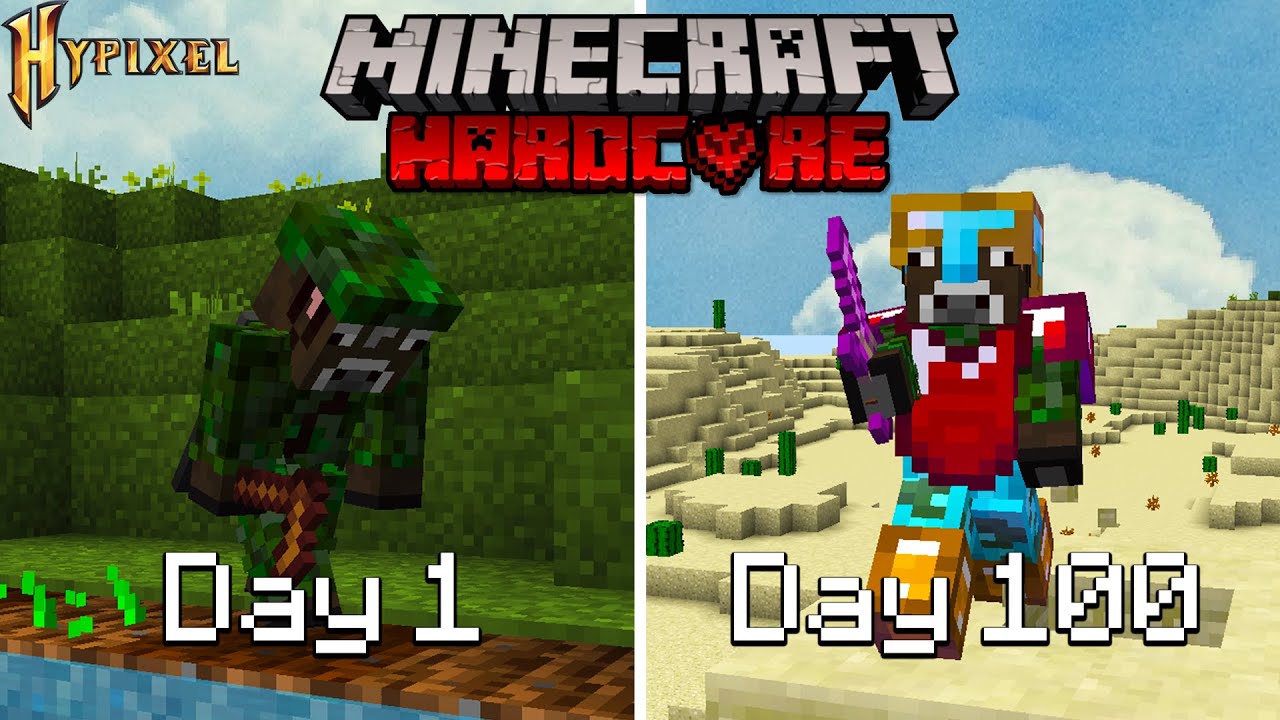 I Survived 100 Games in Hypixel UHC... Here's What Happened...