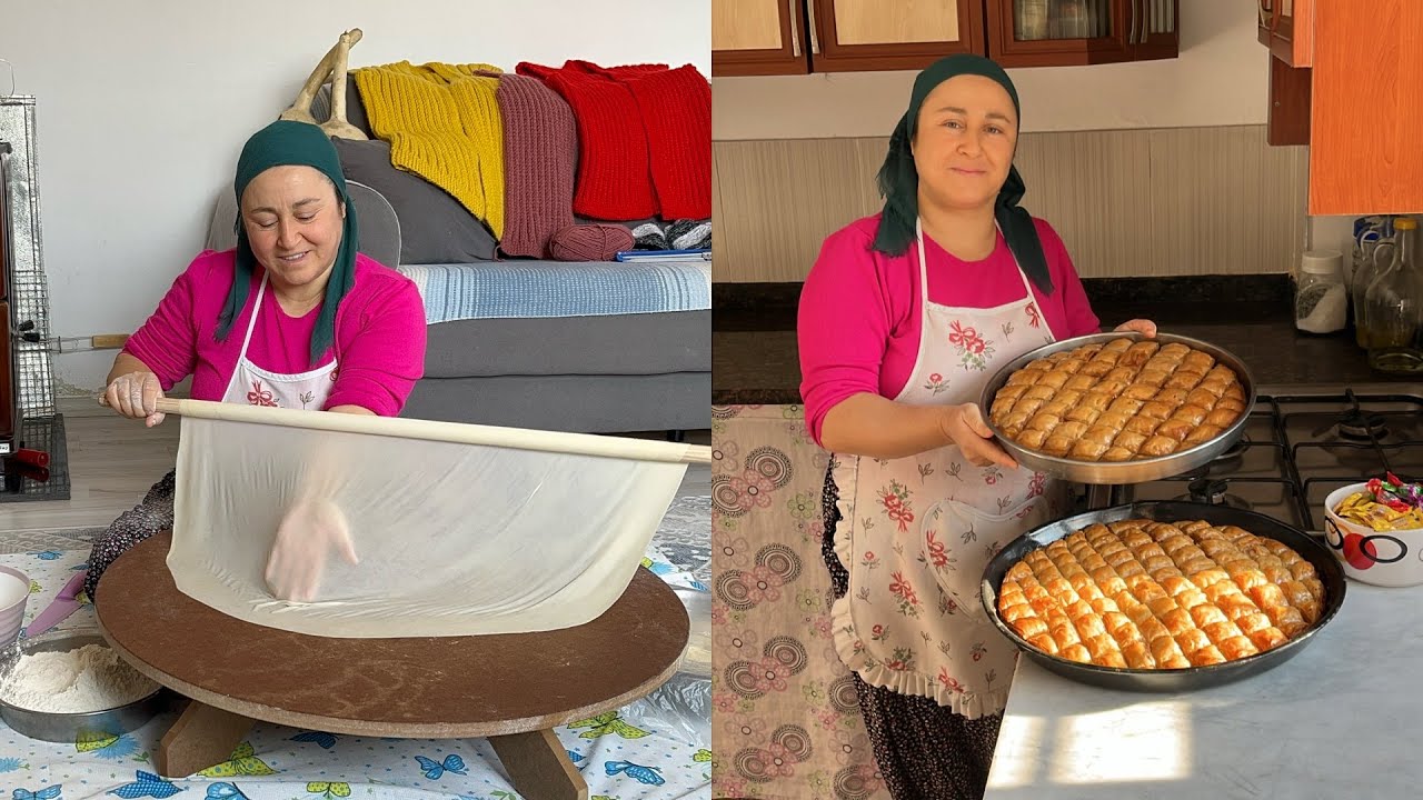 EV BAKLAVASINDA ŞİMDİYE KADAR YANLIŞ BİLDİĞİMİZ PÜF NOKTA❗️ŞERBETLE BAKLAVANIN SICAK BULUŞMASI