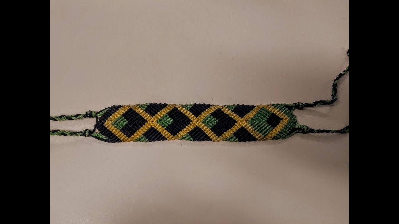 Pulseira Macrame Ponto Cruzado XXX #35 Inspire o Bem (como fazer)