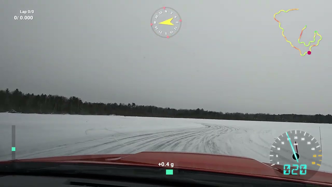 Ice Driving Usa - 2025 - Rylan Day 4 long course