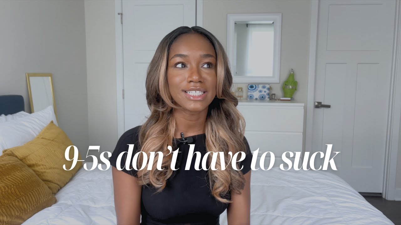 don't let your 9-5 drain you *tips to reduce burnout, setting boundaries*