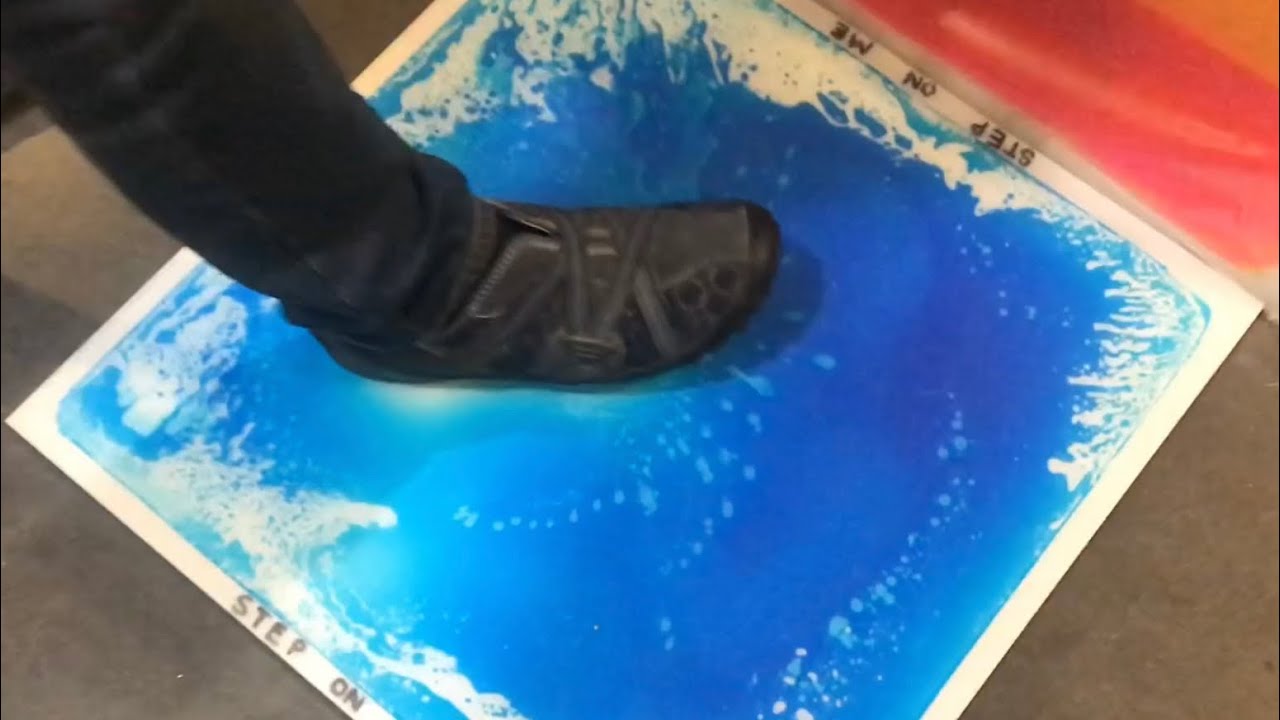 CRAZIEST floor tile I’ve ever seen (surfloor liquid tile)