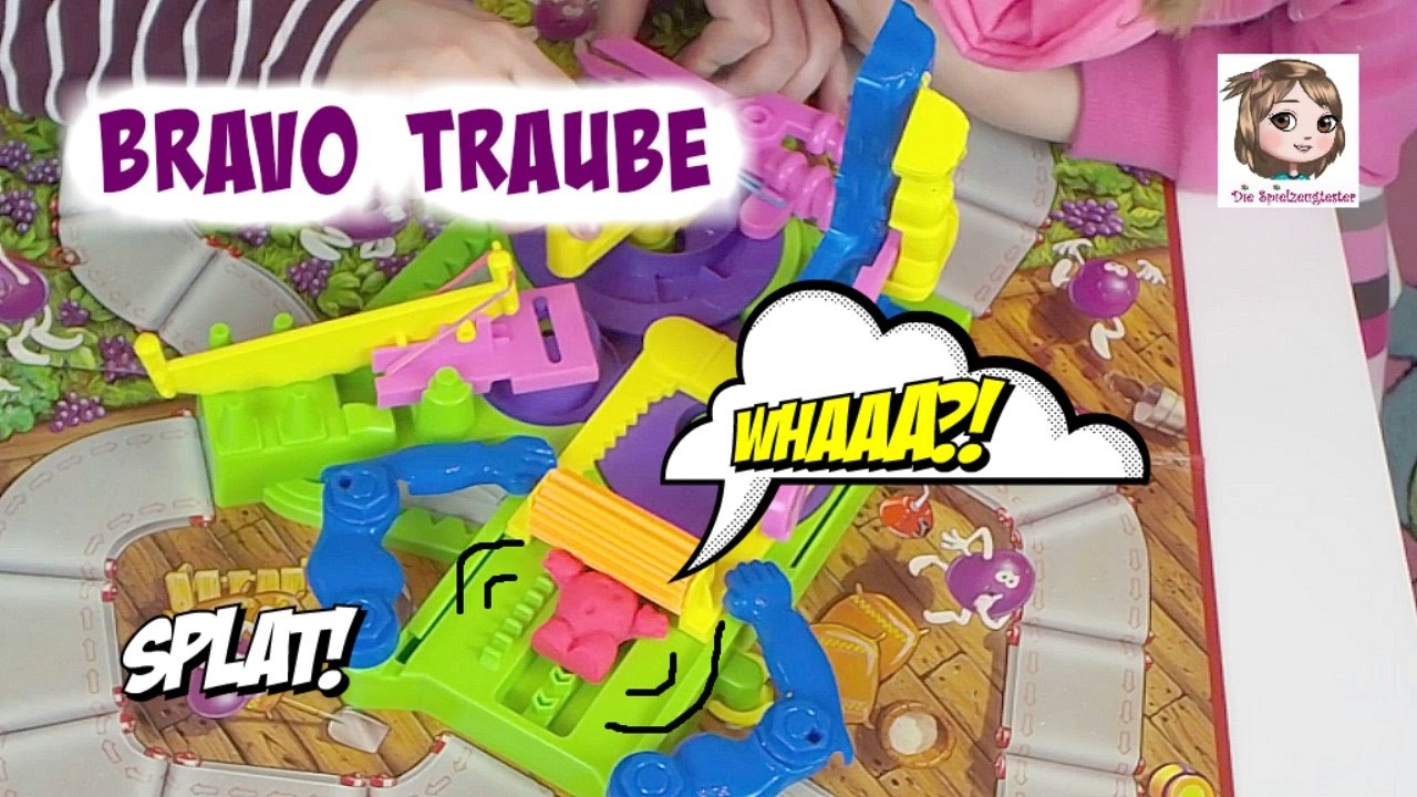 BRAVO TRAUBE 🍇 Arme Knete in der Foltermaschine wird zerquetscht und gestampft | Retro Aktionsspiel