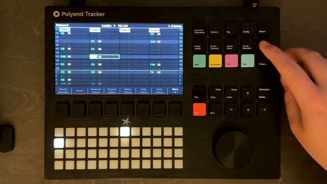 jamuary 12 2026 - a fantasy paused (feat. the polyend tracker)
