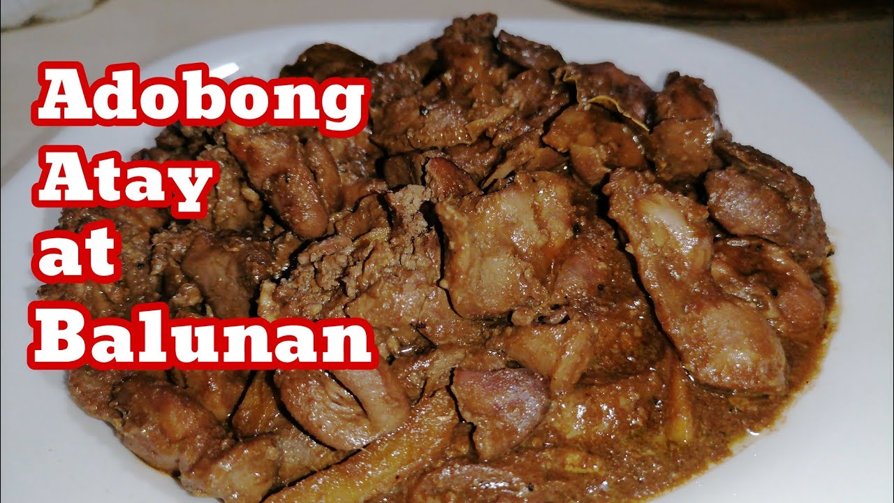 LUTONG BAHAY | ADOBONG ATAY BALUNBALUNAN | PINOY RECIPE!!!