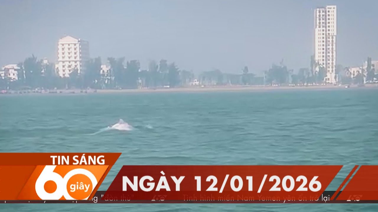 60 Giây Sáng - Ngày 12/01/2026 | HTV Tin tức
