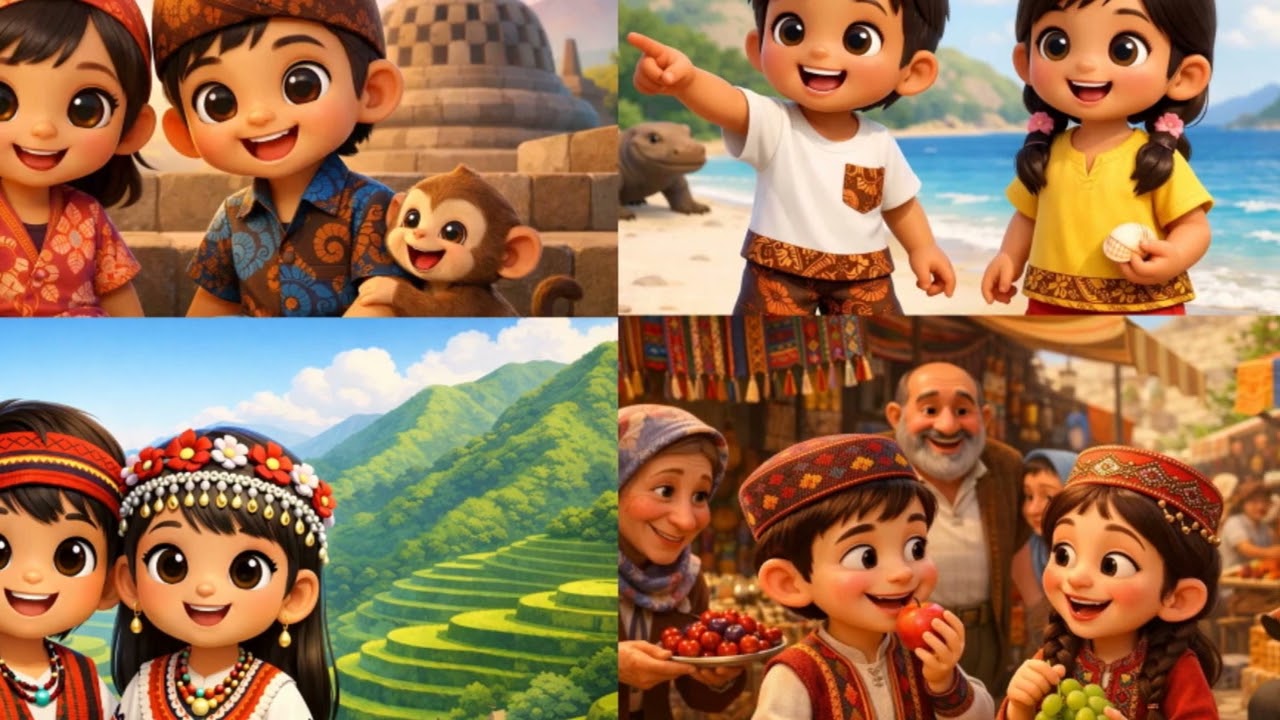 The Same Sun, The Same Light | Armenia, Indonesia & Philippines | Cinematic Instrumental #disney
