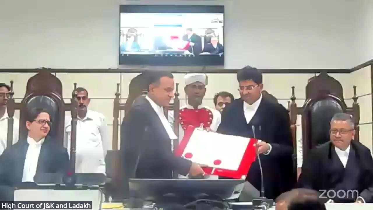 Oath Ceremony of Sh. Sanjay Parihar & Sh. Shahzad Azeem, Hon'ble Judges, High Court of J&K & Ladakh.