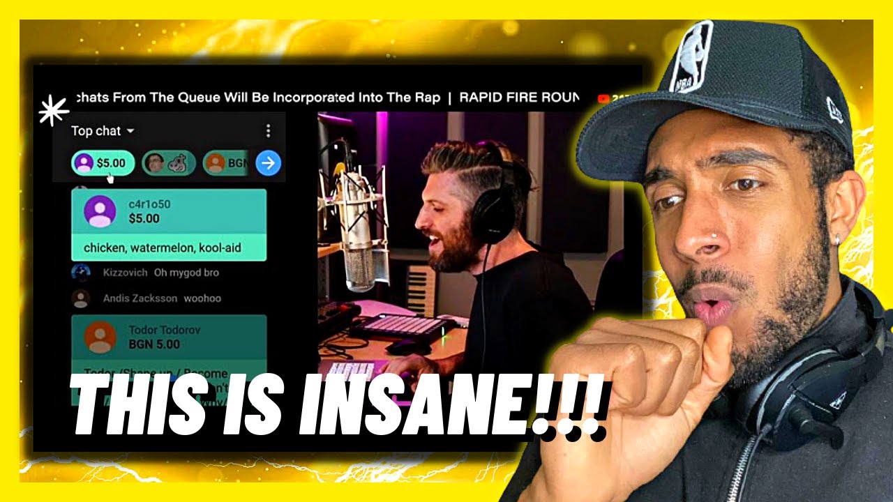 FIRST TIME REACTION TO HARRY MACK RAP GOD FREESTYLE!!! * EMINEM YOU SEEING THIS?