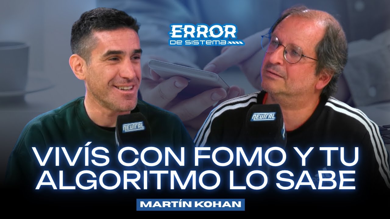 MART&Iacute;N KOHAN | LA VIDA SIN WHATSAPP | C&oacute;mo SEPARAR el TRABAJO del TIEMPO LIBRE | Con DAVIDOVKSY