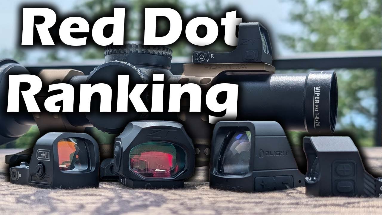 2024 Pistol Optics Newcomers: Red Dot ranking and Comparison